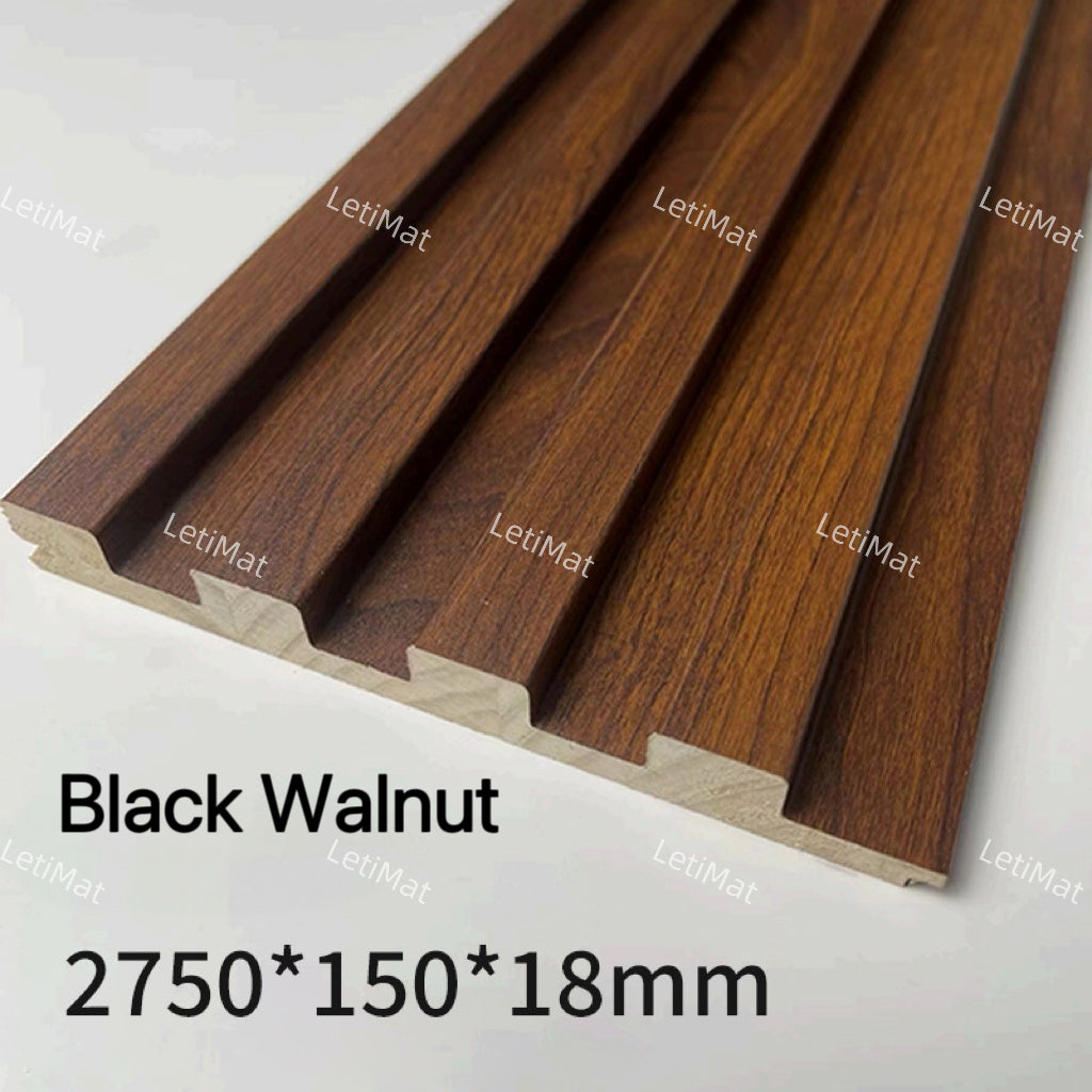 Solid Wood Acoustic Grille Wall Panel | Pine Slat Board | Pre-Finished 10 Colors | TV Background & Feature Wall