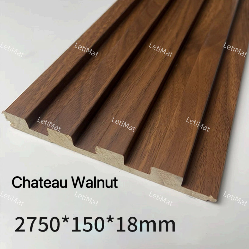 Solid Wood Acoustic Grille Wall Panel | Pine Slat Board | Pre-Finished 10 Colors | TV Background & Feature Wall