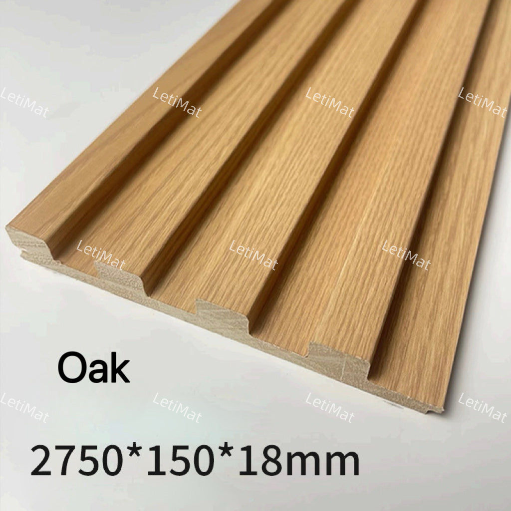 Solid Wood Acoustic Grille Wall Panel | Pine Slat Board | Pre-Finished 10 Colors | TV Background & Feature Wall