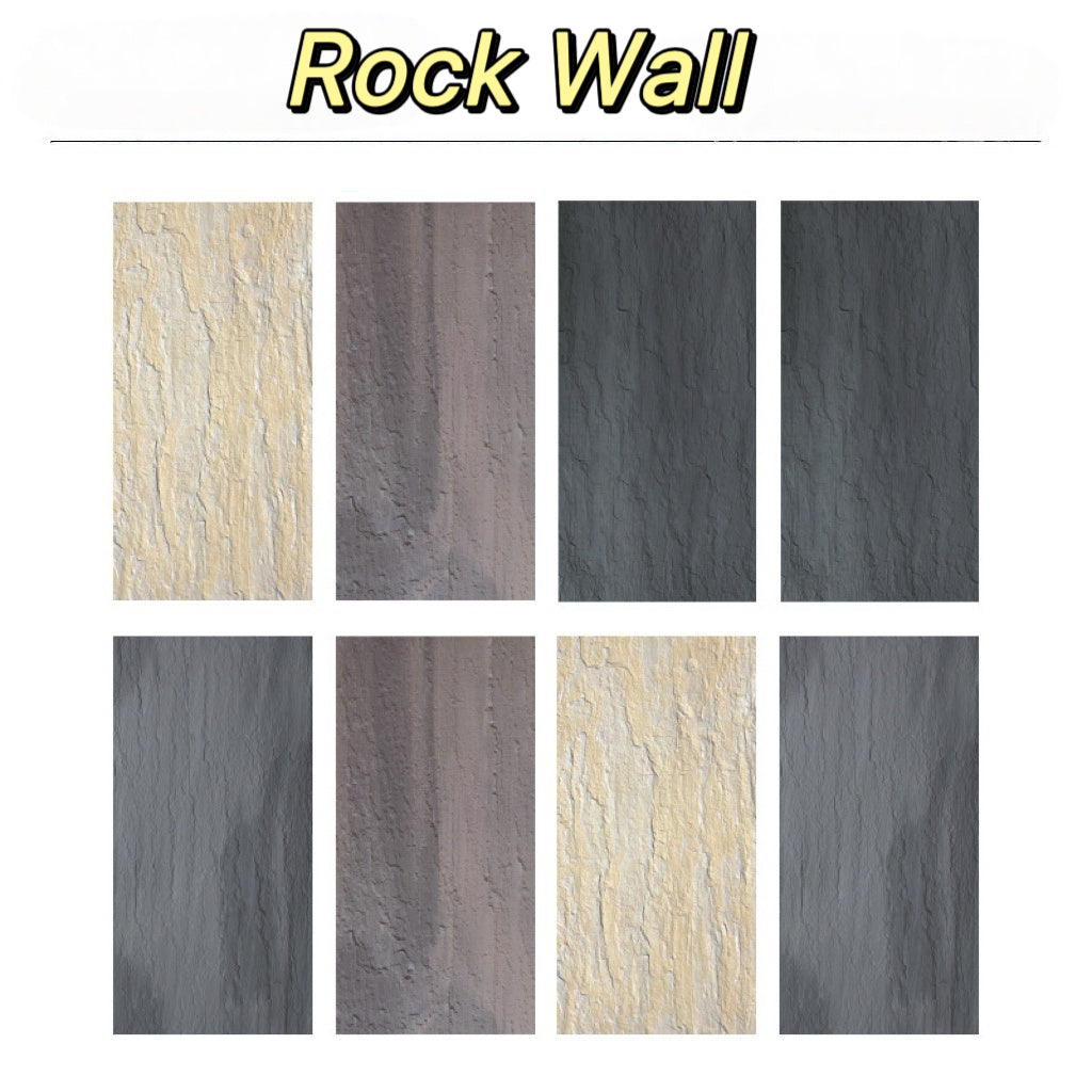 Flexible Stone Veneer Wall Panel | Real Stone Texture | Lightweight Bendable Sheet | 10 Patterns | Indoor & Outdoor